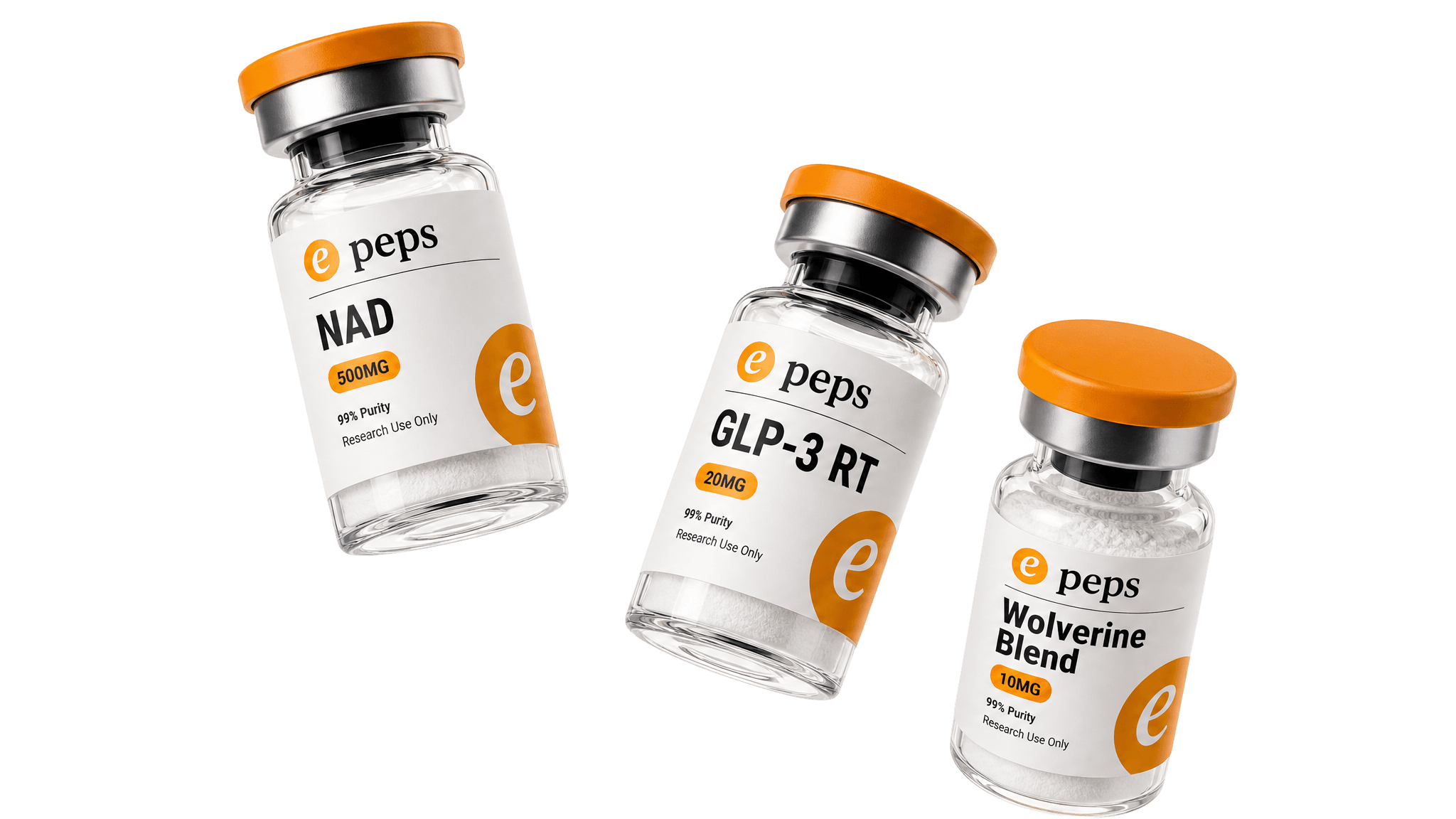 E Peps research vials