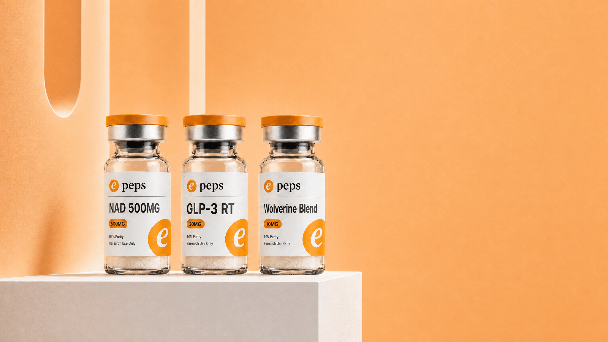 E Peps research vials